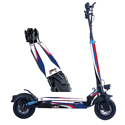 STYLISH-SCOOTERS Sticker for Smartgyro Electric Scooter (Motorsport + Non-Slip Vinyl Base) (Scooter Not Included)