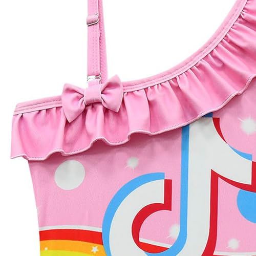 Little Girls One-Piece Swimsuit Girls Ruffles One Piece Swimsuits Swimwear Beach Sport Bathing Suit2