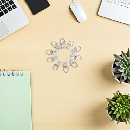 Ganchos Triangulares de Acero Inoxidable para Colgar Cuadros pack de 500 unidades para Hogar 7