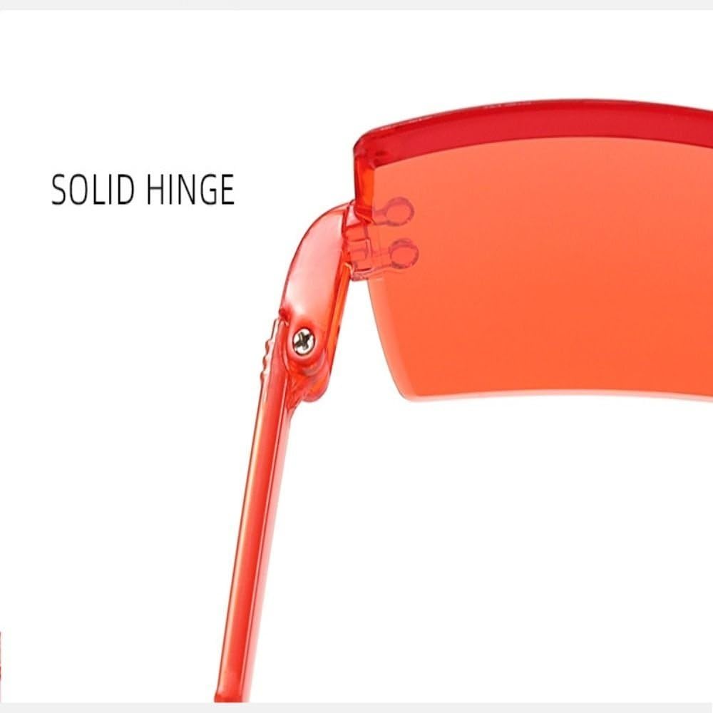 Juego de 20 pares de gafas de sol rectangulares sin montura con degradado de moda, ideales para playa, vacaciones, fiestas y reuniones.