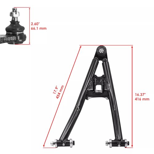 Triangle de direction gauche robuste pour Yamaha YFZ 450 - 2