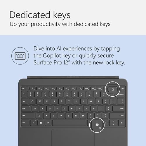 Image of Microsoft Surface Pro 12 inch Keyboard Slate - EP2-32019