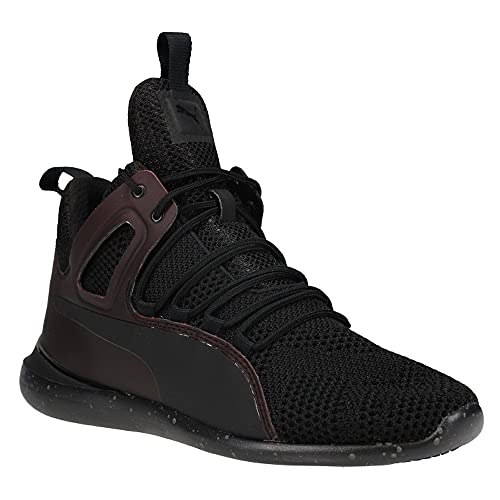 PUMA New Puma Men's SF Evo Cat Mid Transform Sneaker Black/Black 8