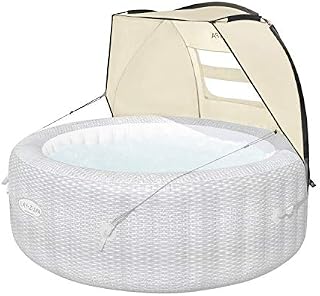 Lay-Z Spa 60304 Hot Tub Canopy Cover for Weather and Sun Shelter, Hot Tub Accessories, Fits Most Lay-Z-Spa Models, Multicolor, 109.0 cm*183.0 cm*94.0 cm