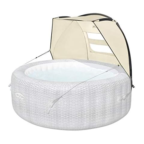 Lay-Z Spa 60304 Hot Tub Canopy Cover for Weather and Sun Shelter, Hot Tub Accessories, Fits Most Lay-Z-Spa Models, Multicolor, 109.0 cm*183.0 cm*94.0 cm Cover
