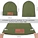 Oversize XXL Winter Beanie Hat for Men Women, Wool Warm Knit Hats Ski Cap Unisex Fashion Knit Cuffed Cap for Big Heads