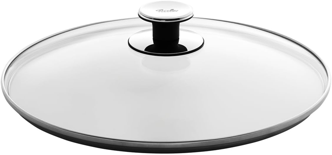 Fissler Glass Lid Diameter 26 cm Replacement Lid for Pans, Pots and Pressure Cookers