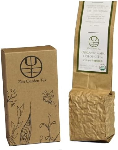 Zen Garden Tea Taiwan Organic Gaba Oolong Tea - 100g (3.5oz)