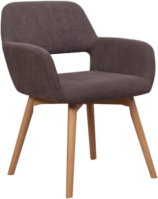 Chaise de salle à manger rembourrée pour soulager le dos autour de la table