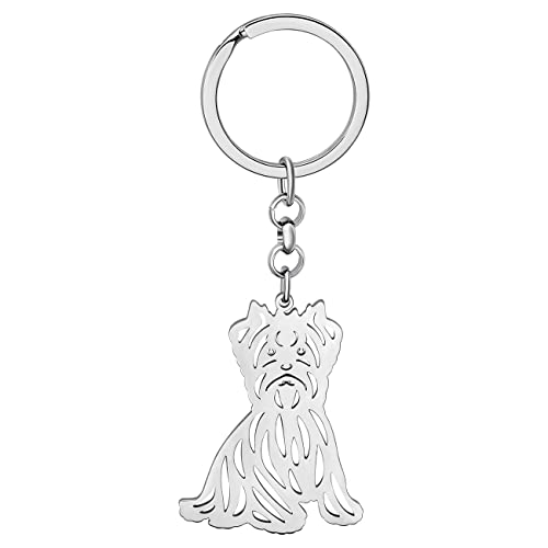 Porte-clés chien mignon pour décorer votre sac à main et voiture