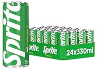 Sprite - spritziges Erfrischungsgetränk mit fruchtigem Geschmack aus Limetten und Zitronen - erfrischender Softdrink in Einweg Dosen (24 x 330 ml)