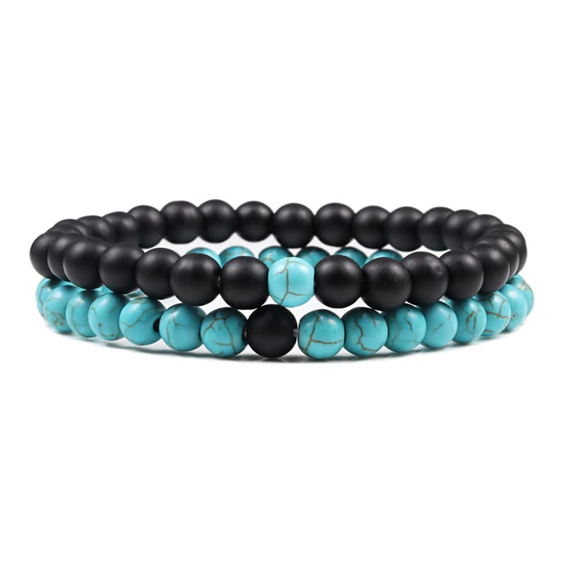 Perles naturelles œil de tigre 6mm pour bracelet de distance homme femme