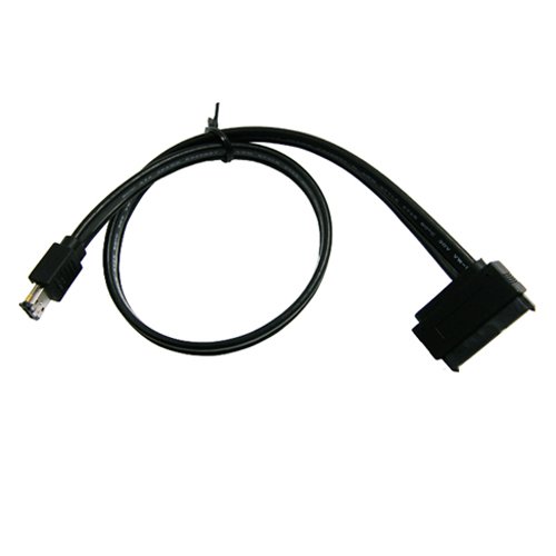 Cable Adaptador Akust eSATA a SATA 22 pines 50 cm miniatura 2