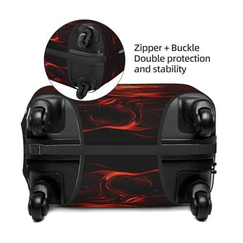 Housse de protection pour bagages extensible noire taille M