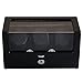 Produktbild Lindberg&Sons Schwarz Uhrenbeweger und Aufbewahrungsbox für 3 Automatikuhren - UB8098