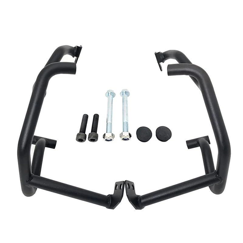 Gardien de vos road trips en GSX250R : crash bar de protection autoroute