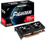 PowerColor Fighter AMD Radeon RX 6600 Carte graphique avec 8GB GDDR6 Mémoire