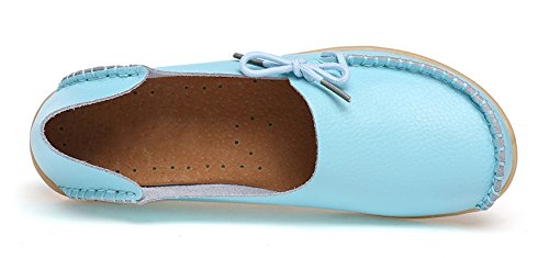 Image of VenusCelia Women's Breathable Comfort Walking Office Flat Loafer