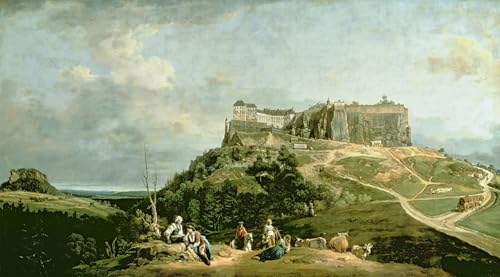 Murales la Fortaleza de Konigstein 60x90cm: la solución ideal para vestir tus paredes vacías