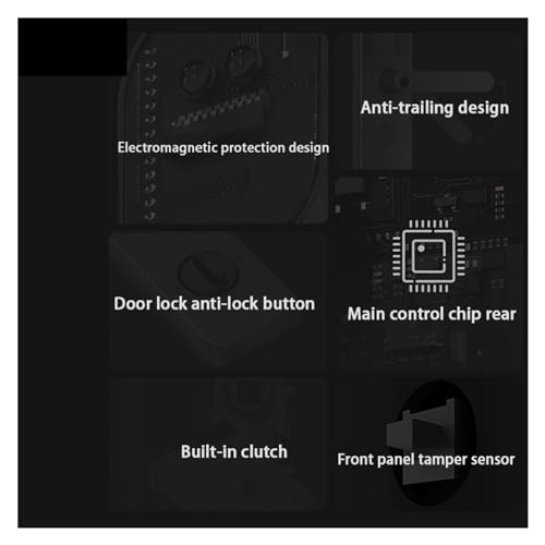 Serrure de porte intelligente premium pour sécuriser votre design intérieur - 6