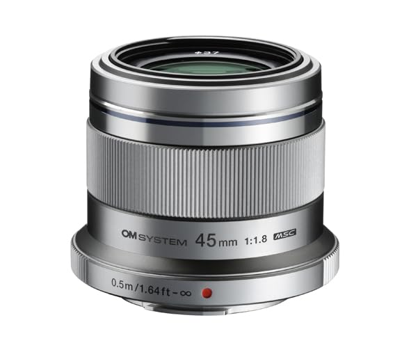 OM SYSTEM M.Zuiko Digital 45mm F1.8 - Obiettivo MFT Fisso per Ritratti