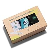 Conscious Step Women's Fair Trade Organic Cotton Crew Socks | Every Pair Helps Support our Partners Oceana, Trees for the Future, and Conservation International
