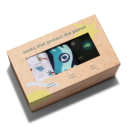 Image of Conscious Step Women's Fair Trade Organic Cotton Crew Socks | 3 Pack | Every Pair Helps Support our Humanitarian Partners