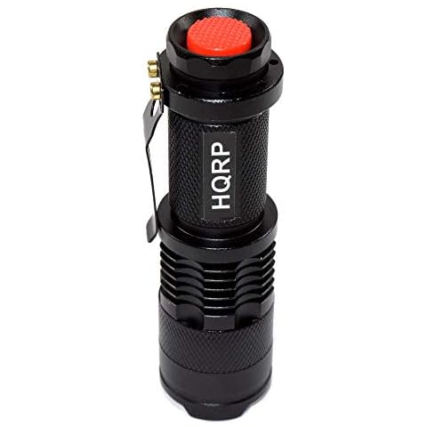 HQRP 365 nM UV Flashlight for Inspections Cover