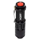 HQRP 365nM Powerful 3 Watt LED Flashlight Blacklight for Criminal Scene Investigation and Forensic Examinations, Arson Investigation