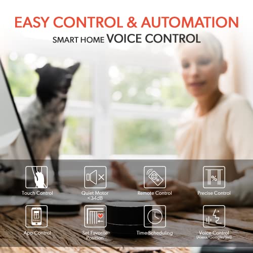Go Smart Bridge Home Automation Hub For Motorized Blinds Compatible With Alexa, Google Home, Ifttt, Control4, Siri; Remote, App & Voice Control #TOP2