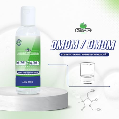 Myoc DMDM hydantoin (100 ml) Odorless, white crystalline substance, Preservative in cosmetics and personal care products| Cream, lotion, moisturizer make up foundations – Bild 5