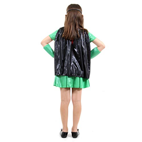 Sulamericana Fantasias Robin Feminina Infantil, P 3/4 Anos, Multicor