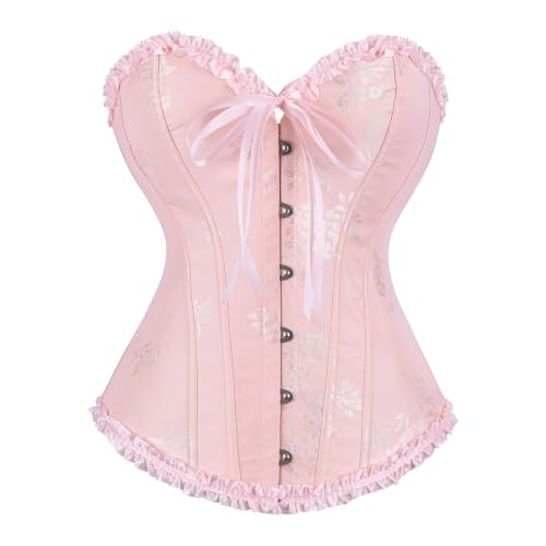 Image of frawirshau Women's Overbust Costume Corset Renaissance Victorian