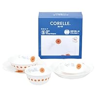 Amazon.co.jp: コレール 食器 皿 5点セット 中皿 深皿 中ボウル 小