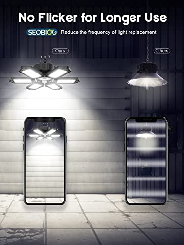Seobiog PLLGL0001 2 Pack Plug In Garage Light thumb #3