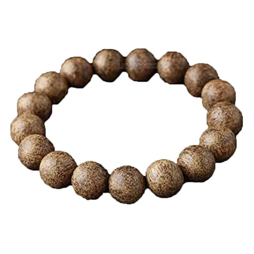 Bracelet bois d'agar et santal perles naturelles cadeau bien-être