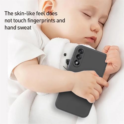 Image of FIRST MART Matte Silicone Back Cover for OnePlus Nord 5 - Black
