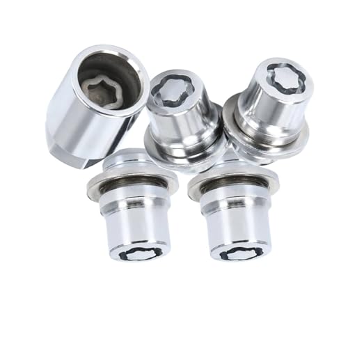 Tuercas antirrobo ruedas de altura ajustable para proteger el cubo de Lexus 2