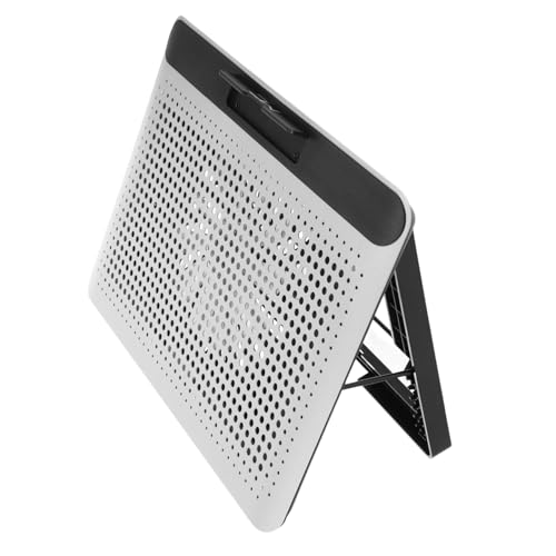 KOMBIUDA Raffreddamento Per Notebook in Lega Di Alluminio Base Silenziosa Ventola Per Computer Supporto Regolabile Per Laptop Sotto 18 Per Uso in Casa