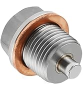 Amazon.com: PETCHOR M18 x 1.5MM Stainless Steel Magnetic Oil Drain