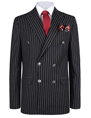Manteau Peak Lapel Blazer en Coupe Croisée pour un Costume Homme Haut de Gamme