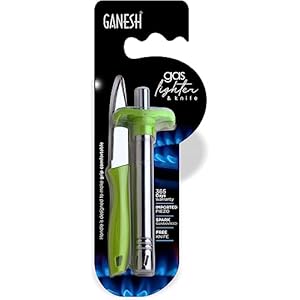 Ganesh Kitchen Gas Lighter with Free Kitchen Knife