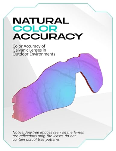 Image of Galvanic Replacement Lenses for Oakley Radar Range Sunglasses - Multiple Choices