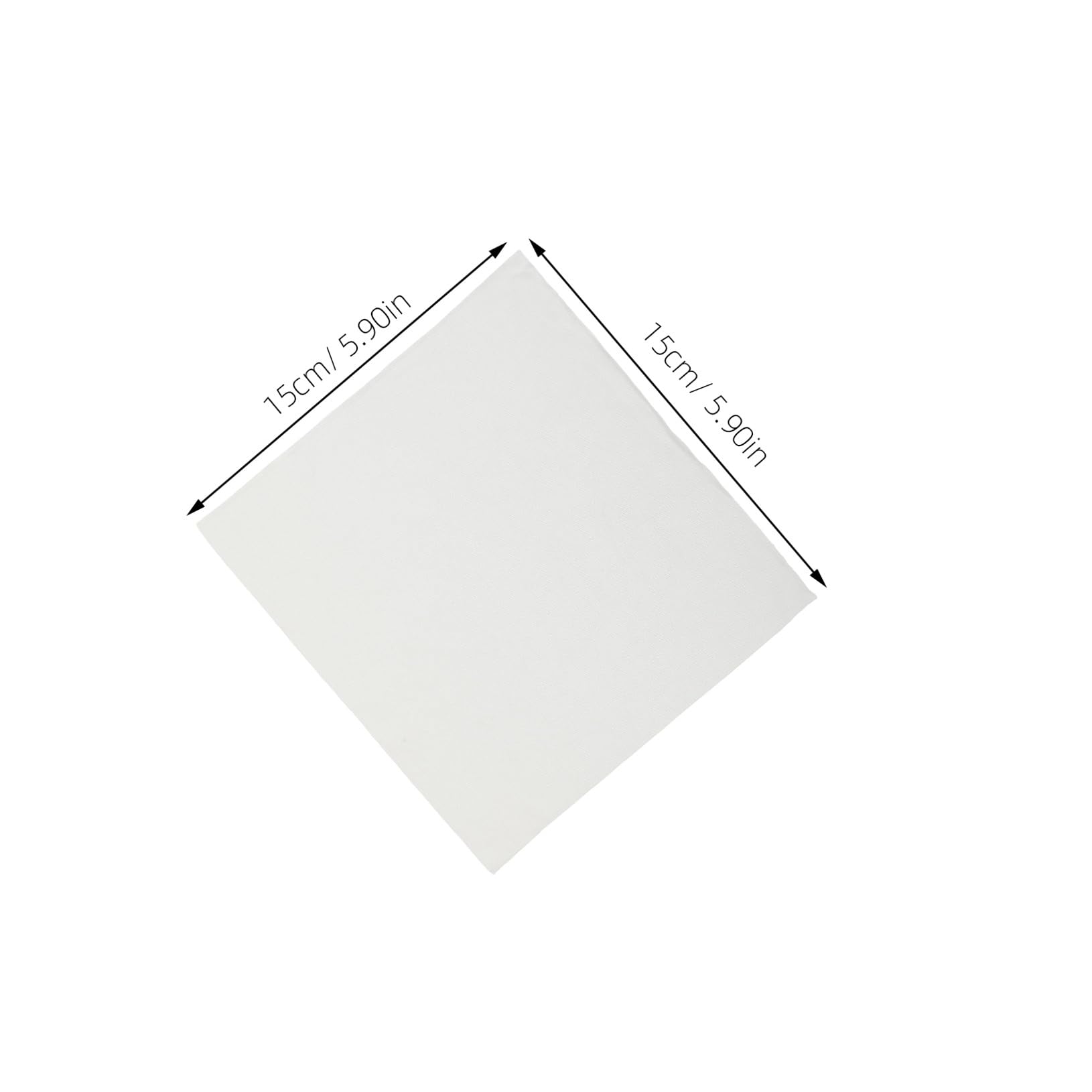 Paños de Limpieza Antiestáticos de Microfibra 6x6 Pulgadas, 100 Piezas | Lentes de Cámara y Superficies Delicadas Color Blanco Poliéster Uso en Montaje de Computadoras E Industria