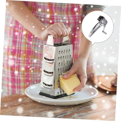 Rallador de Queso de Acero Inoxidable LIFKOME Giratorio miniatura 5