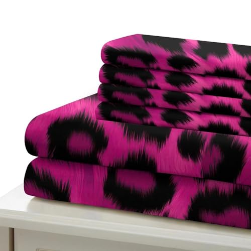 Parure de lit léopard 140x200cm pour des nuits douces au style vibrant - 7