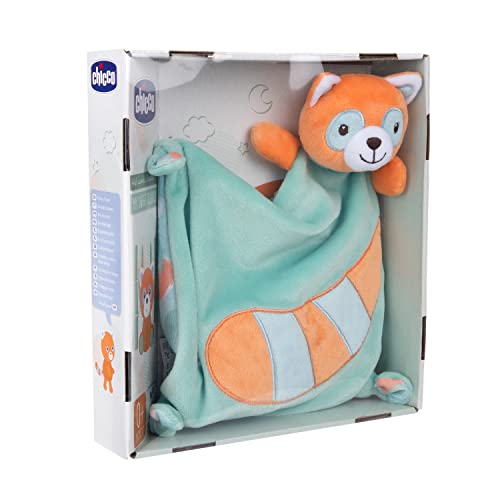 Chicco- My Sweet Doudou Panda Rouge, Premier Bonhomme en Velours Doux, Lavable en Machine, 0 Mois +, 00011044000000, Multicolore