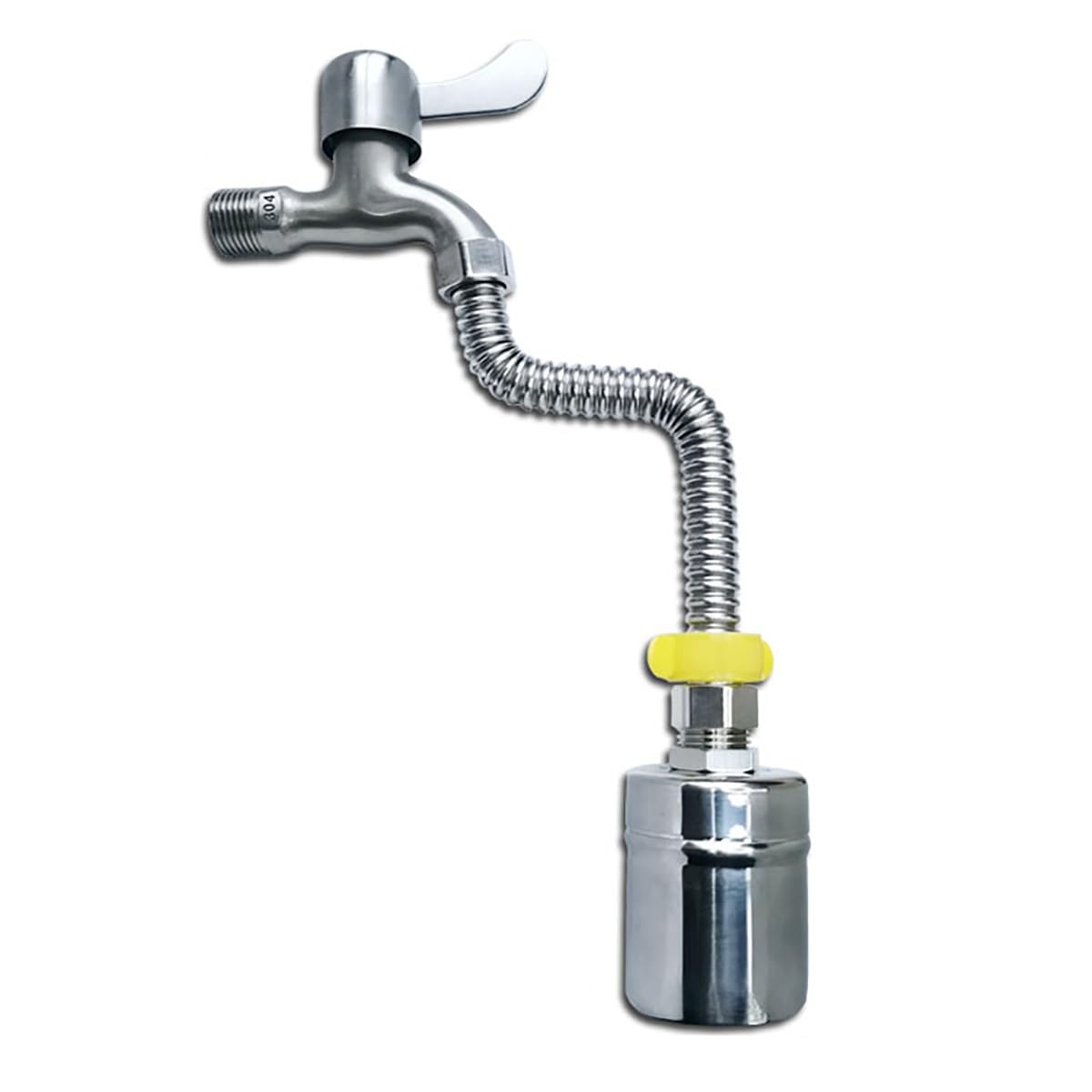 Valvola, valvola a galleggiante, valvola a galleggiante da 1/2"+tubo corrugato da 20 cm/30 cm/60 cm+ rubinetto, valvola a galleggiante for serbatoio dell'acqua con riempimento automatico, tubo corruga