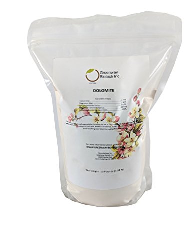 Dolomite Lime Plus magnesio y calcio 'Greenway Biotech marca' 10 libras