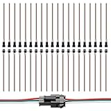 20 Paires20 pcs Mâle 3 Broches JST SM Connecteur Fil + 20 pcs Femelle 3 Broches JST SM Connecteur Fil